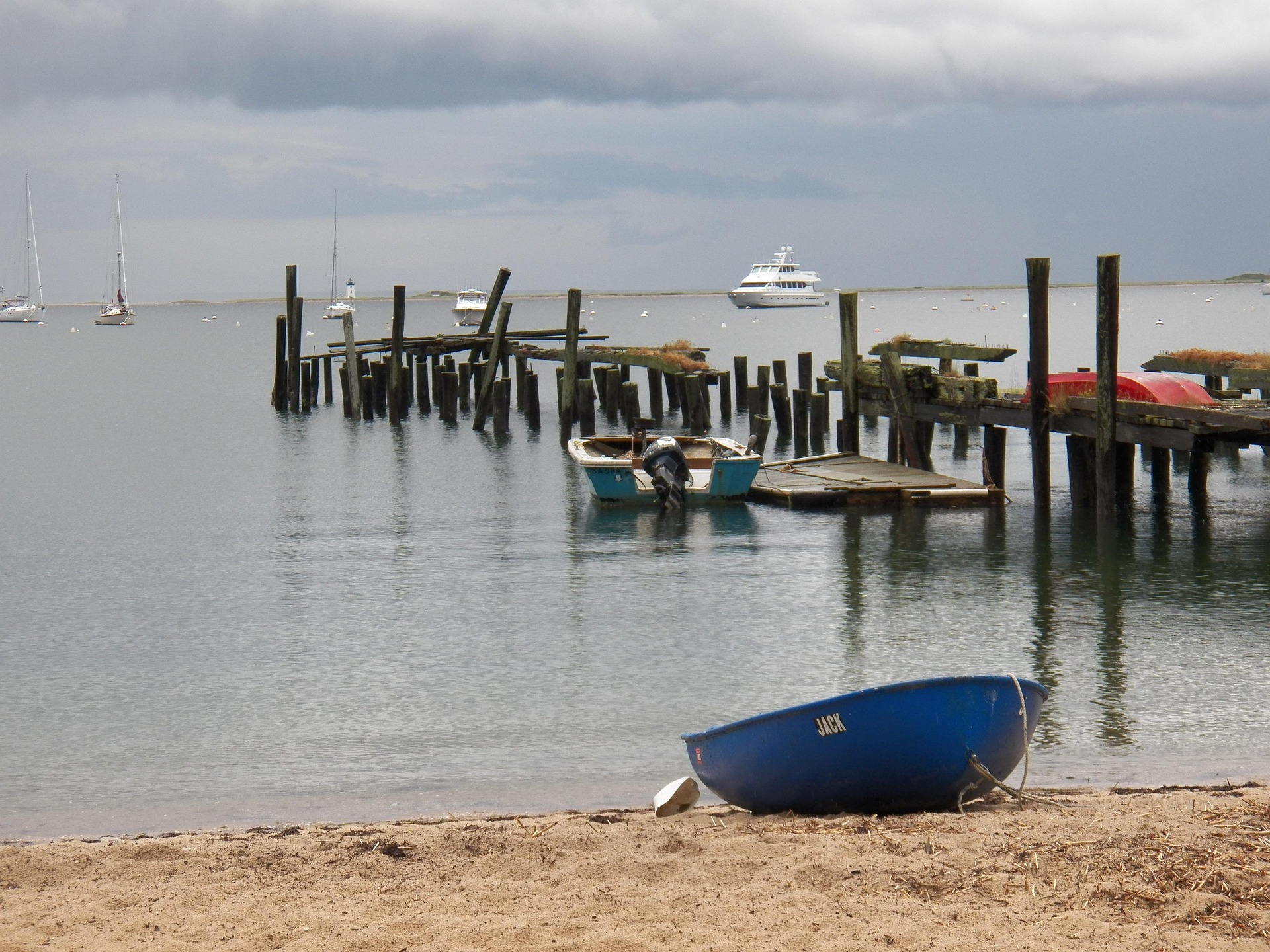 A cape shoreline on a clear day