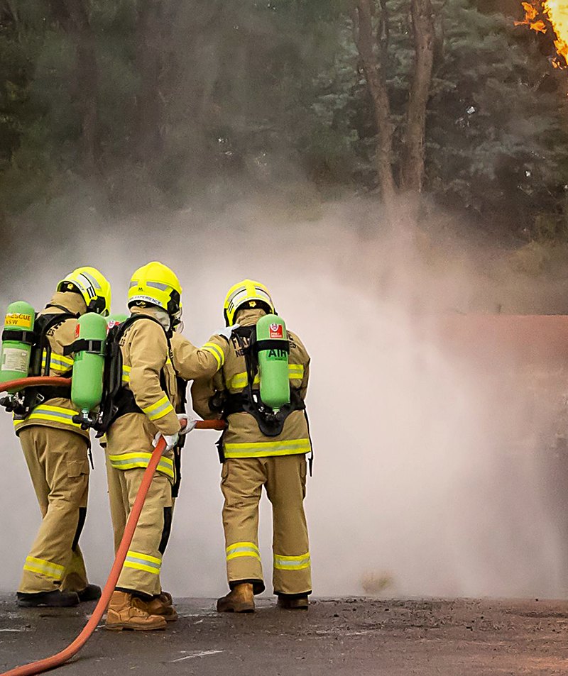 Demonstrate First Attack Firefighting Equipment