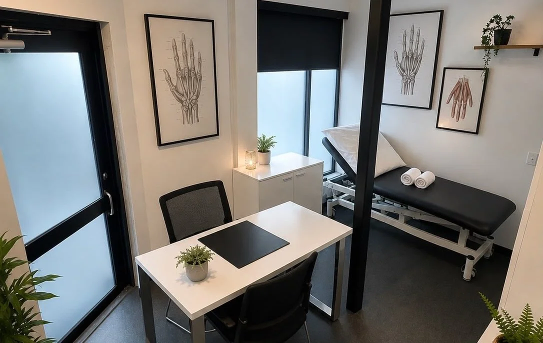 Consultation and treatment room at Joint Vision Orthopaedic Group in Wollongong
