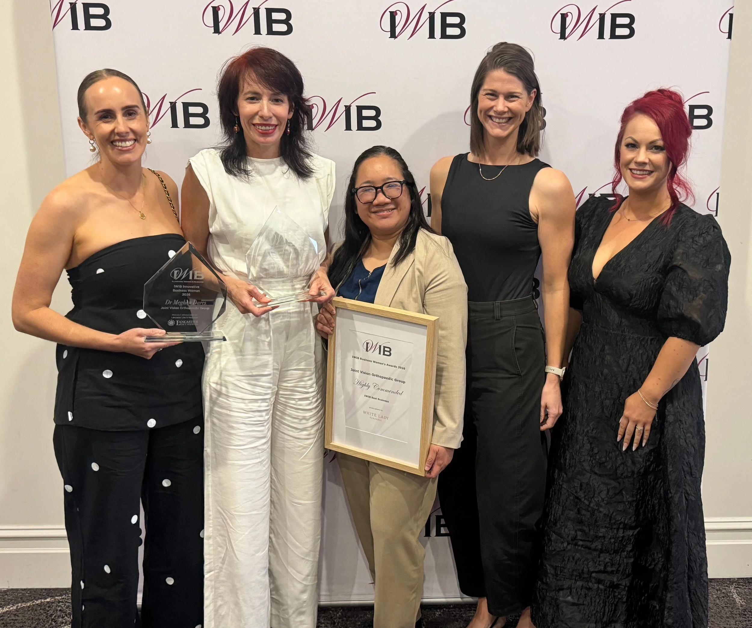 Dr Meghan Dares recognised at the 2026 IWIB Awards