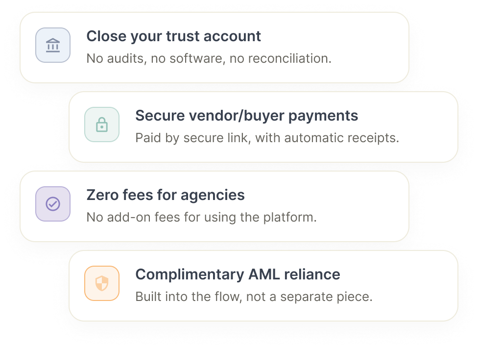 Trustport feature highlights frame