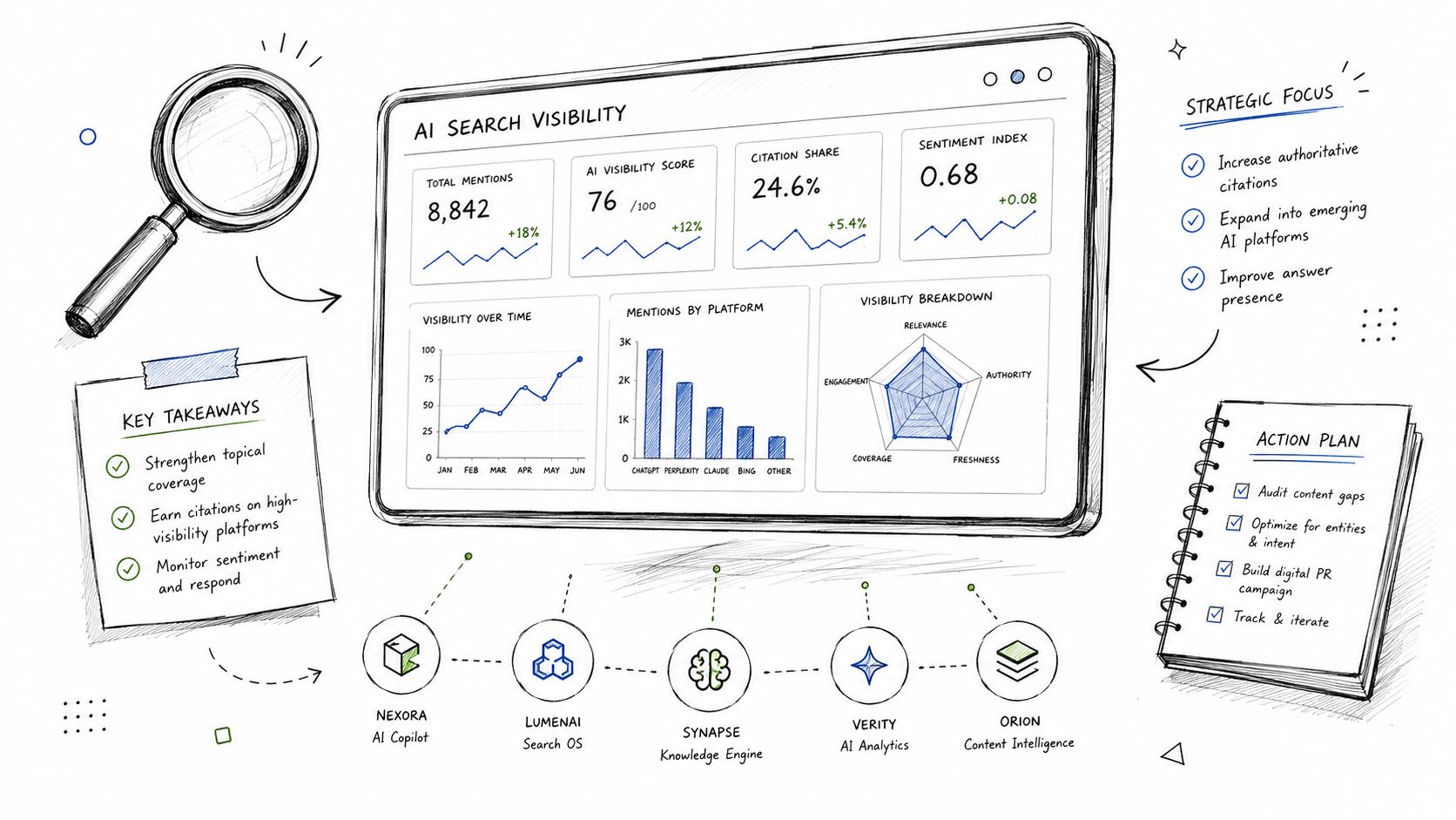 AI Search Optimization Startups with Top Visibility Metrics