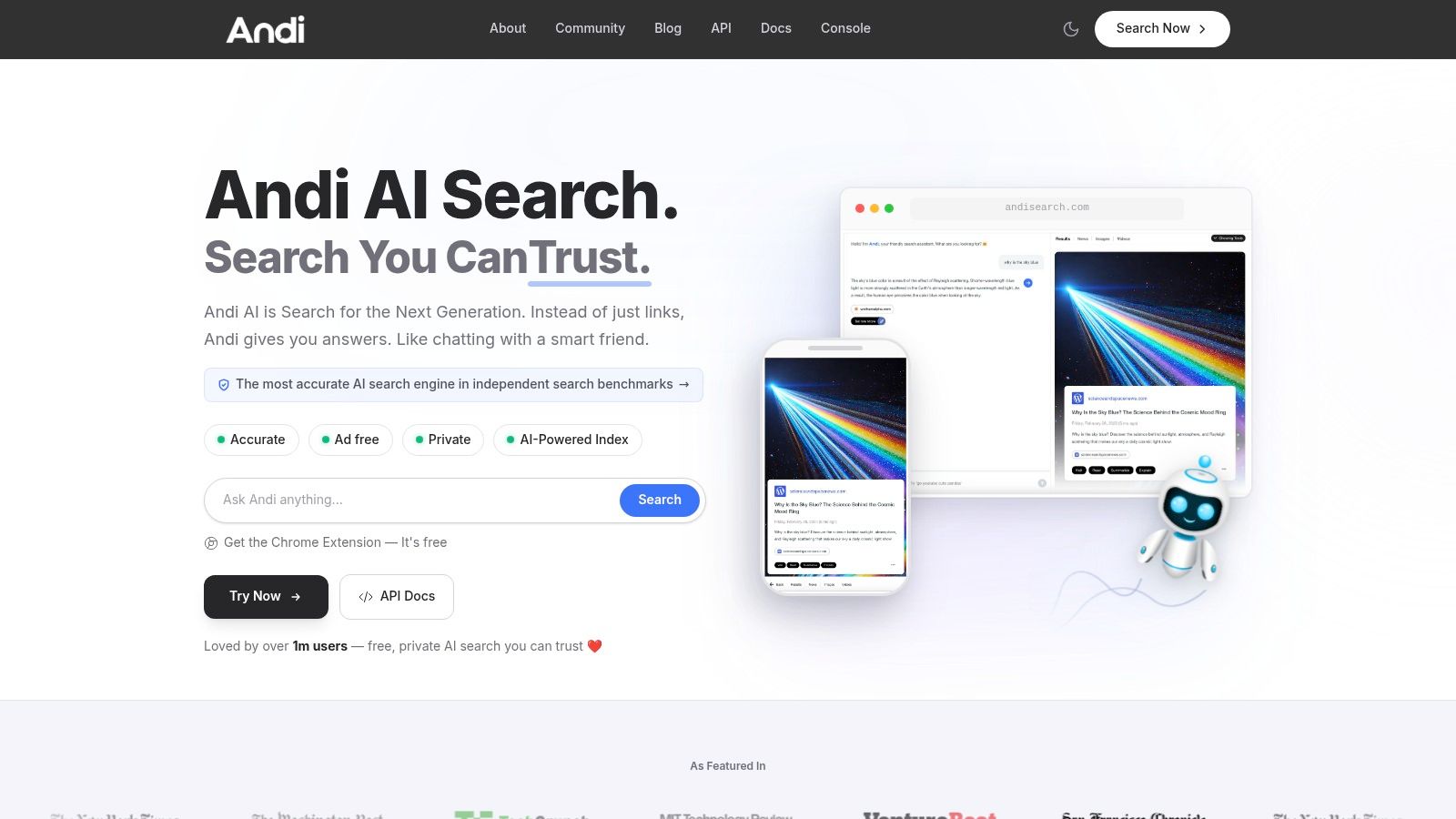 Andi AI Search