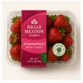 Clamshell of strawberries