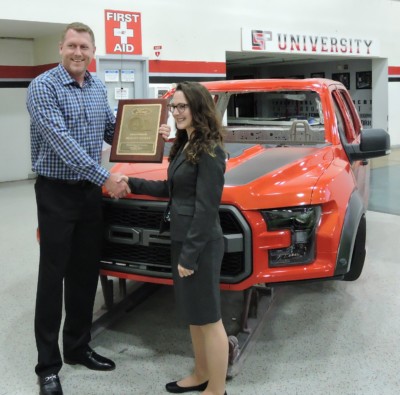 Continental Structural Plastics in Huntington Earns Ford Q1 Award