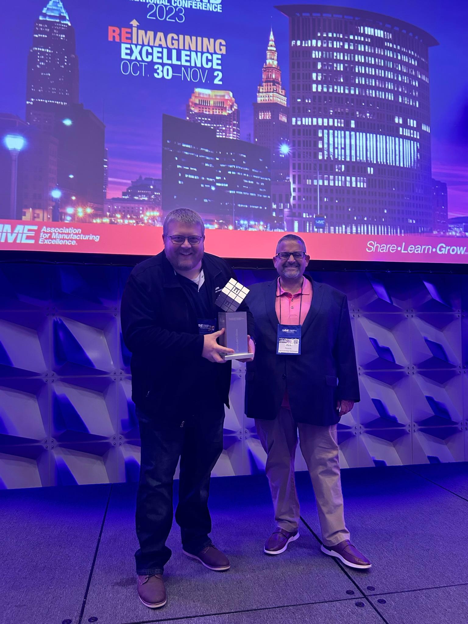 CSP's Lenoir Facility Receives Coveted AME Award of Excellence