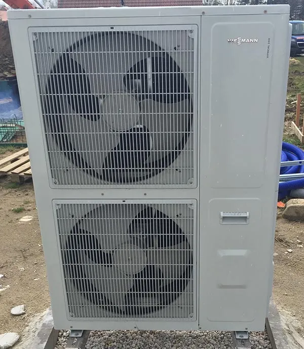 Werking lucht-water warmtepomp