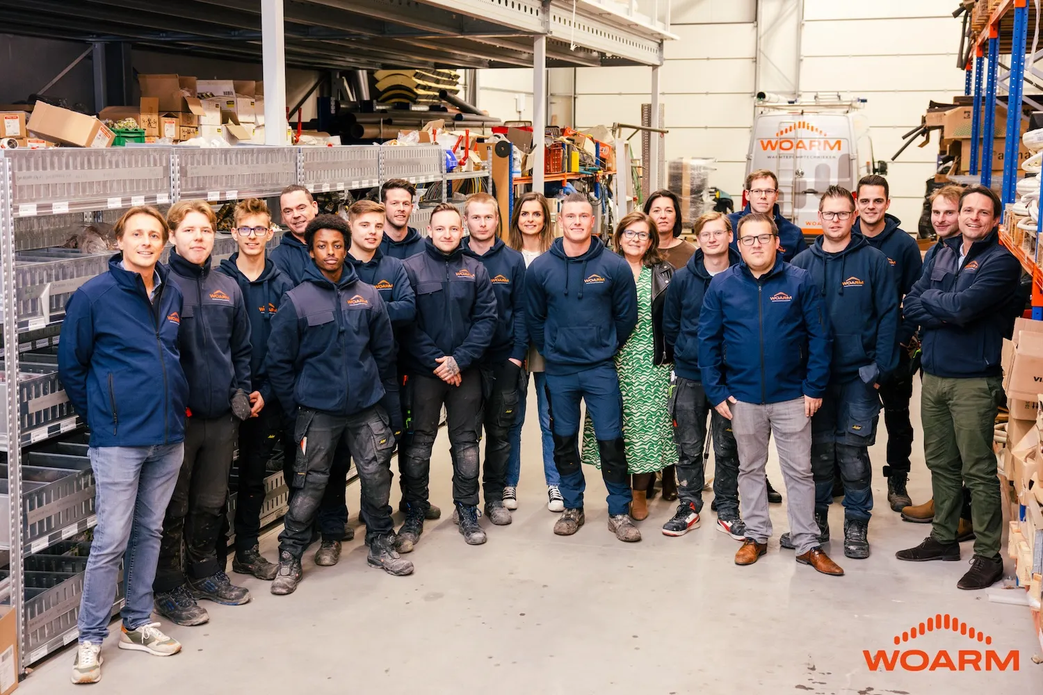 Het team van Woarm