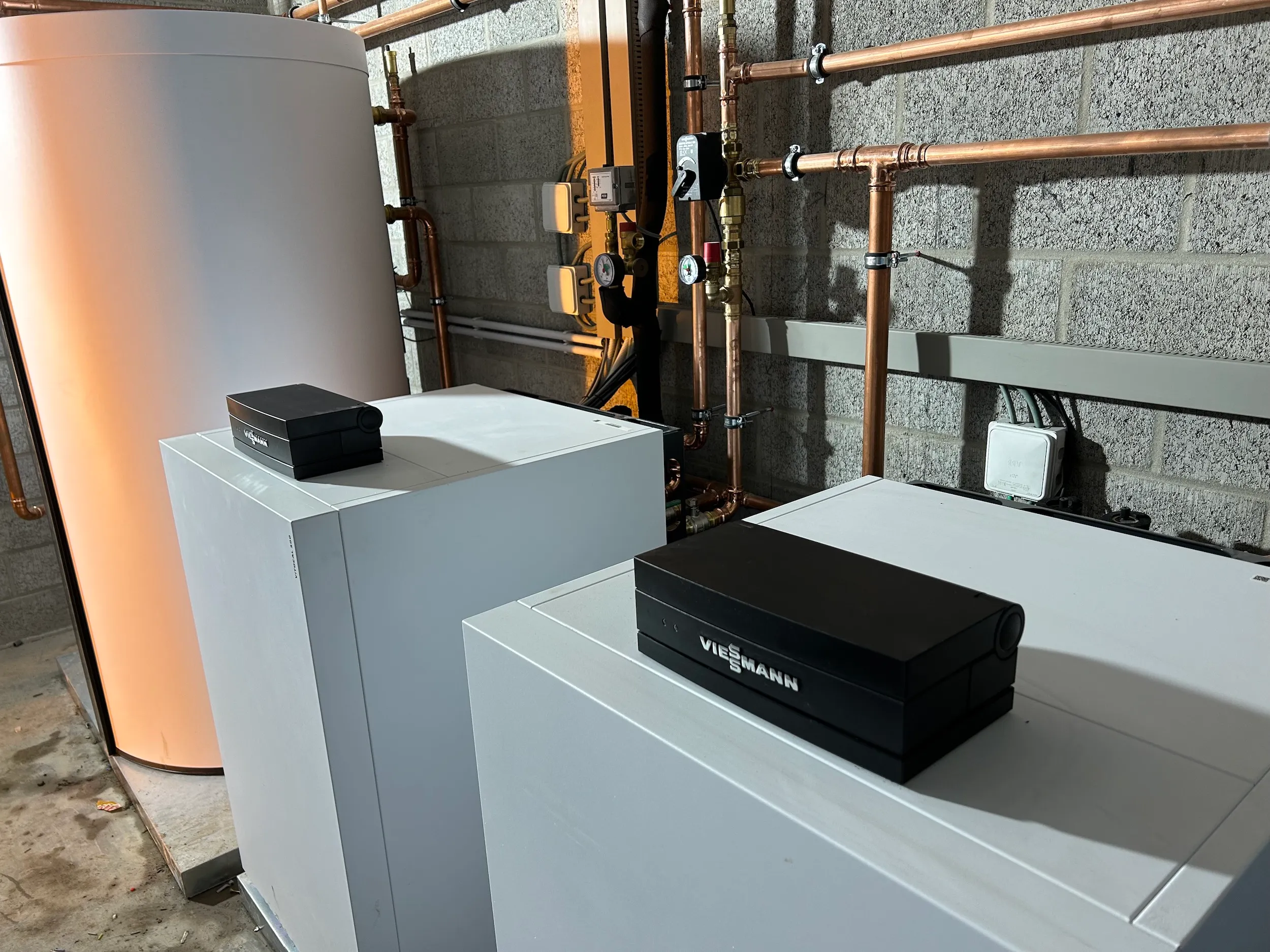 Woarm warmtepompinstallatie