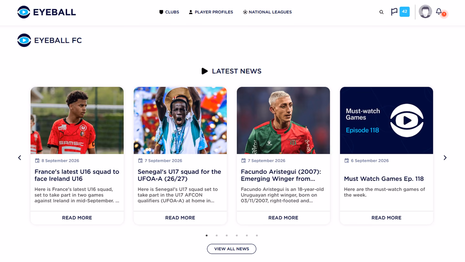 Market Feed showing expert-picked players and standout performers