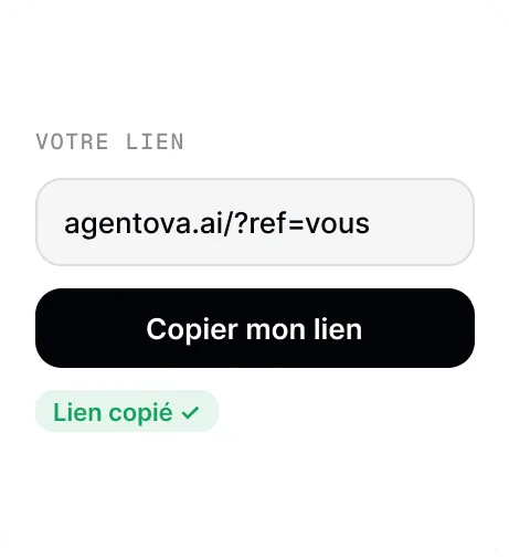 Aperçu de la fonctionnalité « Lien d'affiliation »