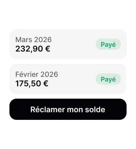 Aperçu de la fonctionnalité « Paiements »