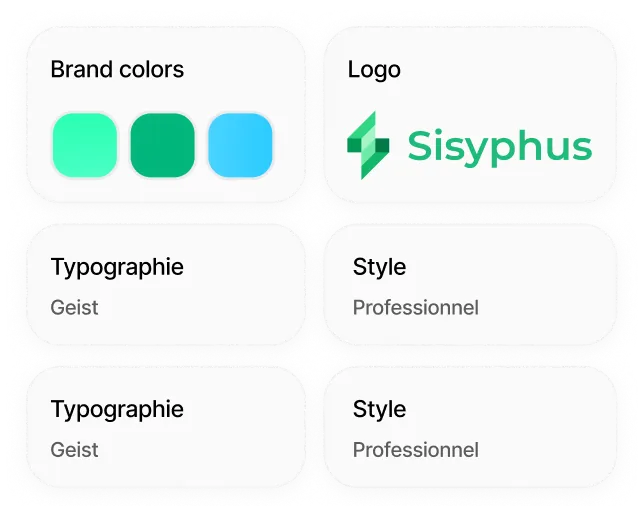 Charte de marque : couleurs, logo, typographie et style