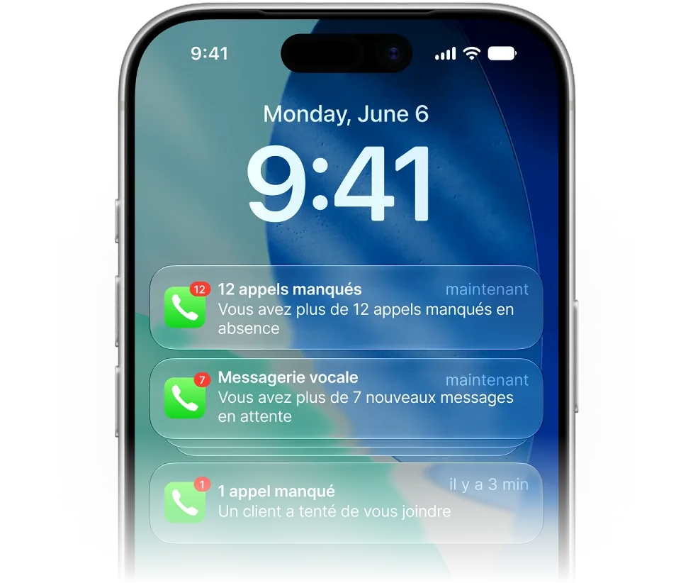 Sans Agentova, votre téléphone : l'IA décroche et s'arrête là.