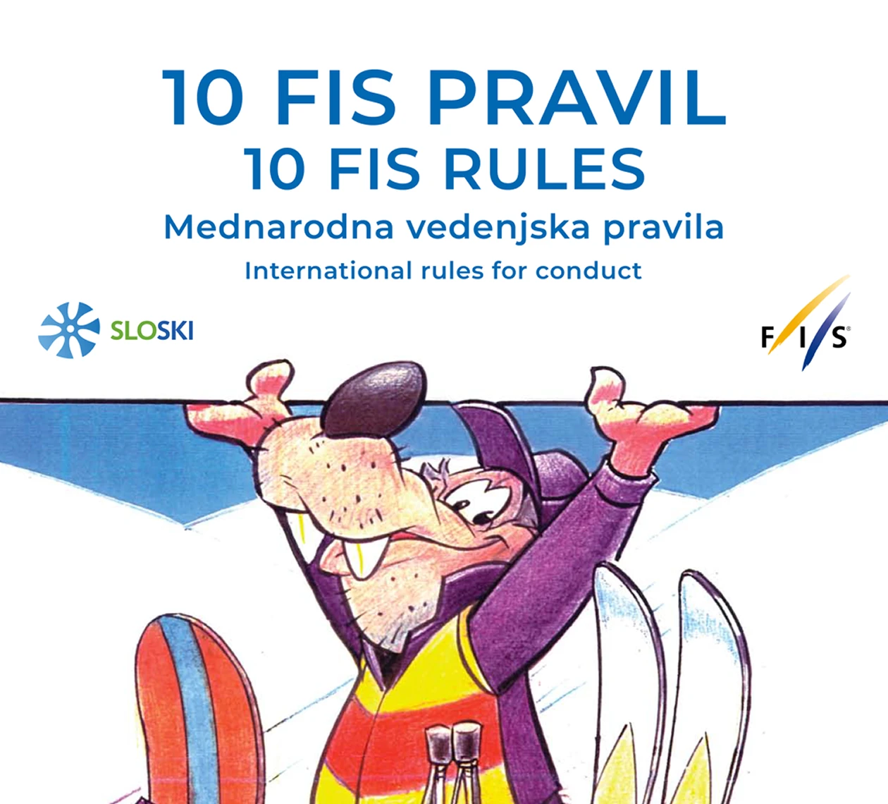 10 FIS pravil – mednarodna vedenjska pravila za smučarje