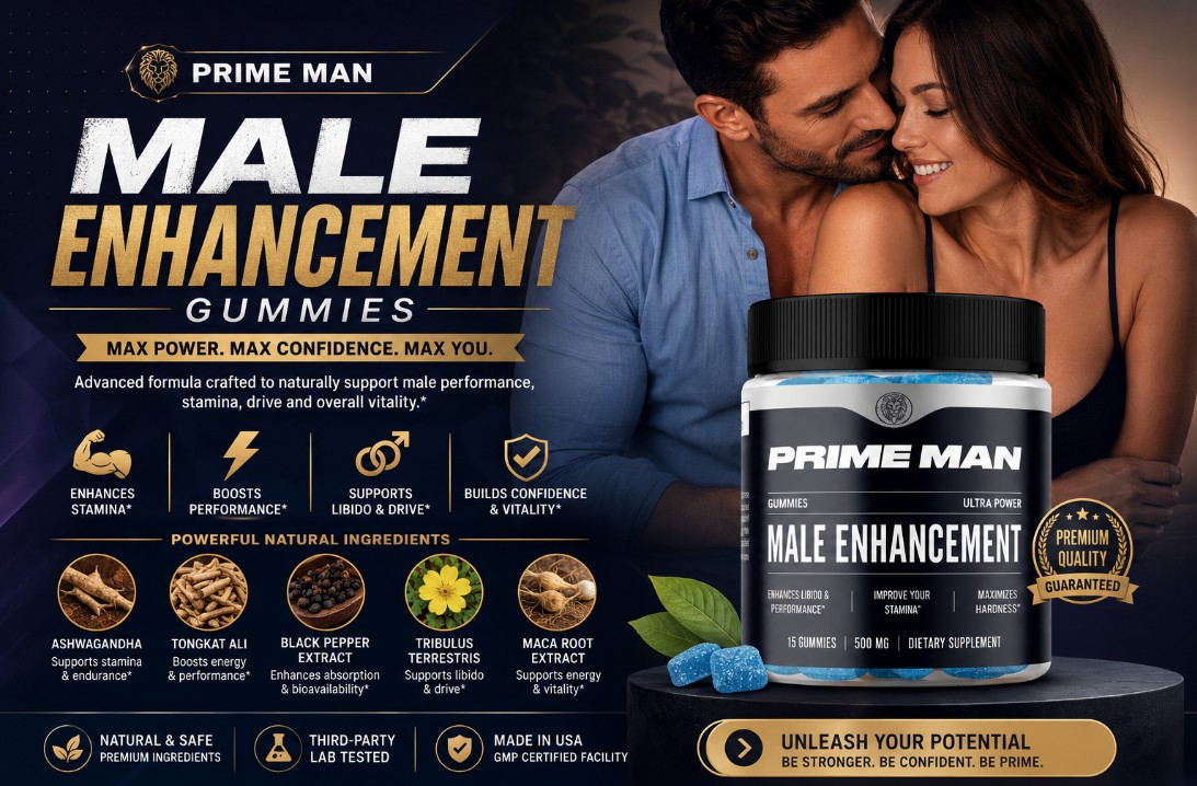 Prime Man Male Enhancement Gummies 