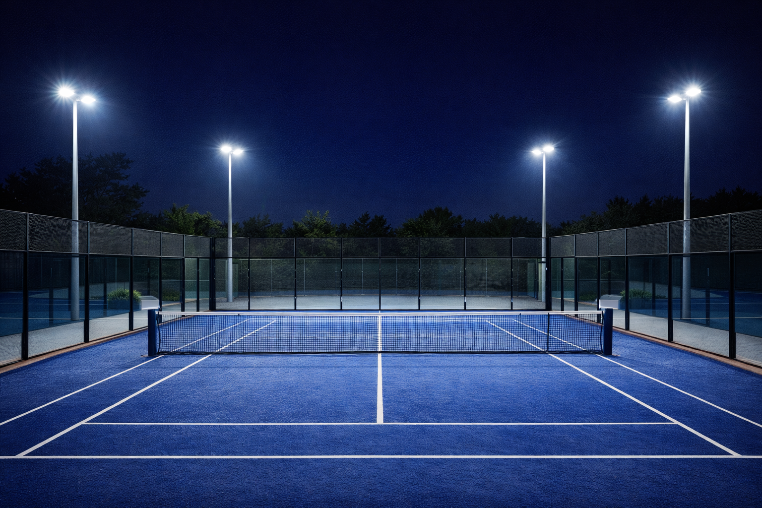 LED-Padel-Court-Beleuchtung