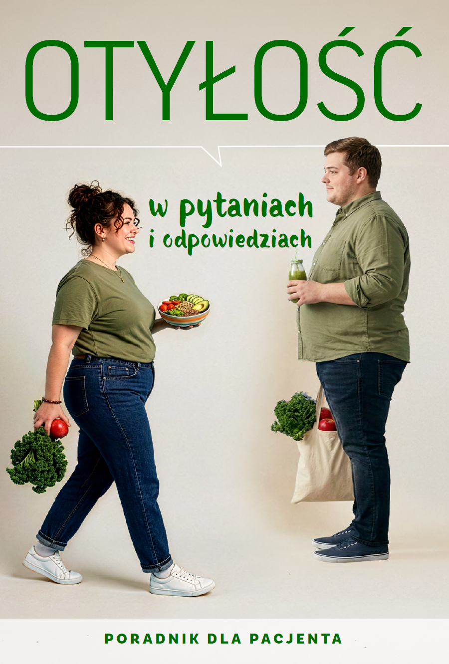Okładka publikacji Otyłość w pytaniach i odpowiedziach