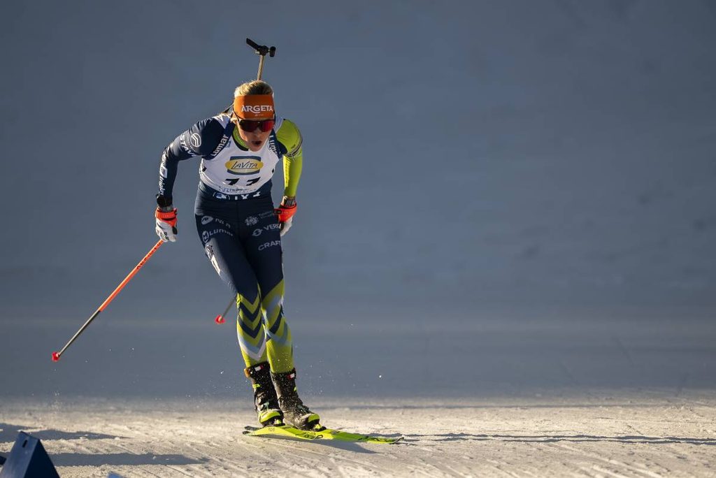 16.01.2026, Ruhpolding, Germany (GER): Anamarija Lampic (SLO) - IBU World Cup Biathlon, sprint women, Ruhpolding (GER). www.nordicfocus.com. © Thibaut/NordicFocus. Every downloaded picture is fee-liable.