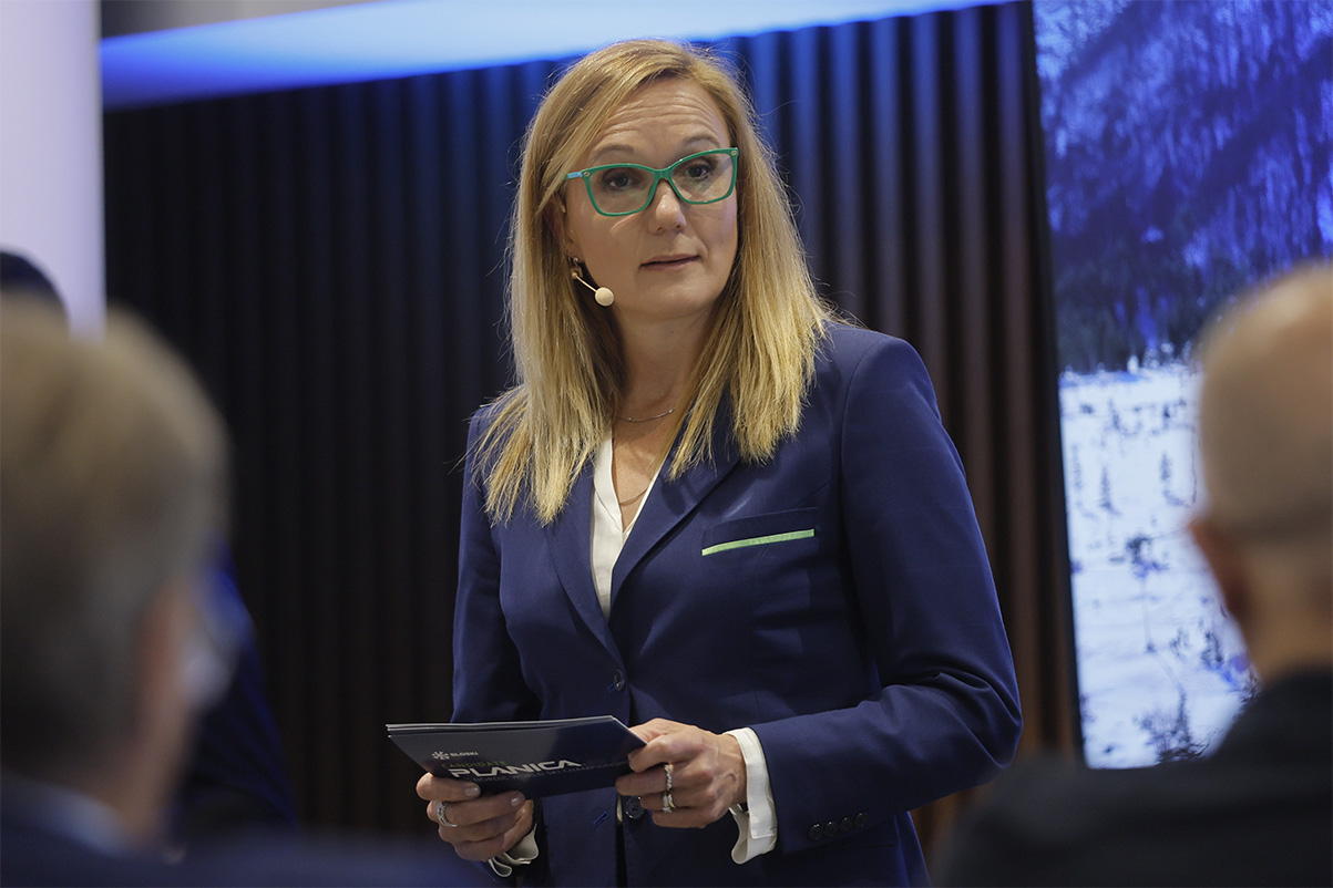 Petra Majdič imenovana za podpredsednico SZS. Foto: Sloski