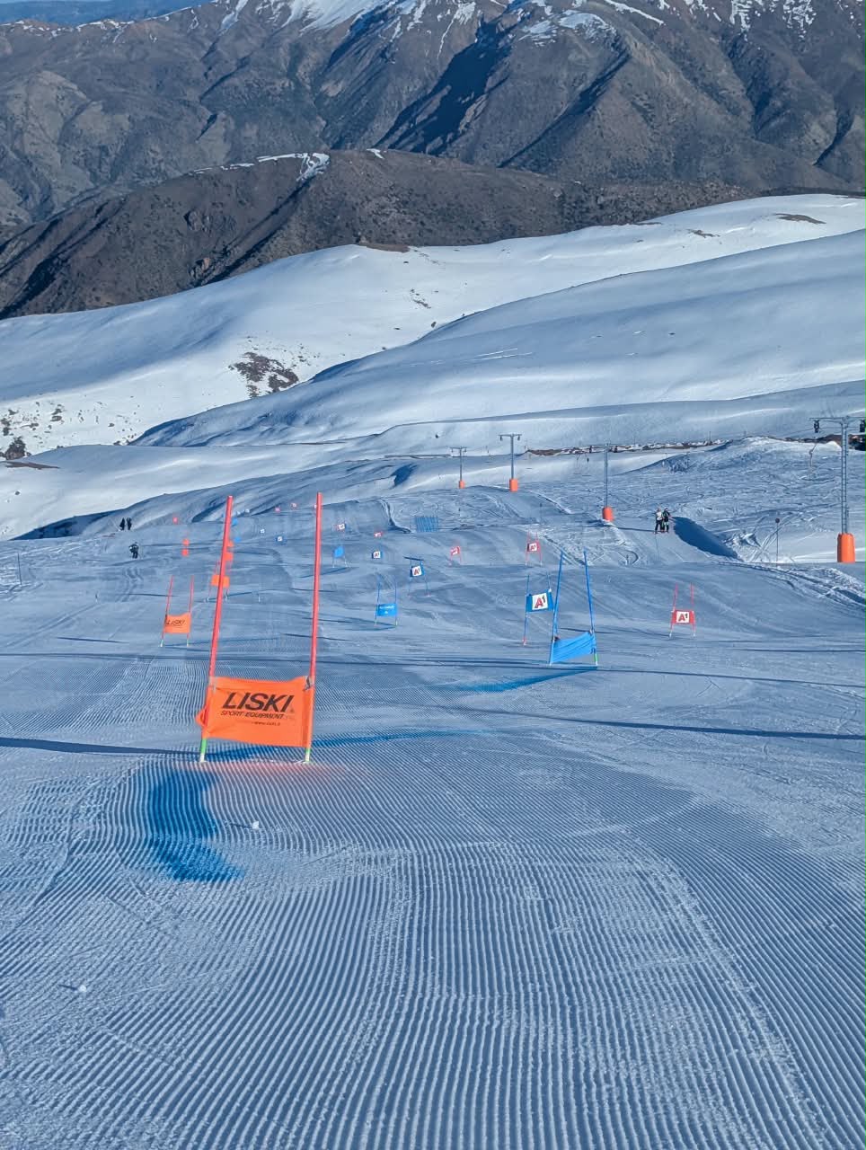 Vseeno so imeli nekaj dni tudi odličnih pogojev za trening. Foto: Sloski