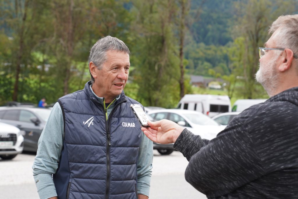 Peter Gerdol je pohvalil organizacijo tekme svetovnega pokala v alpskem smučanju za ženske v Kranjski Gori. Foto: Sloski