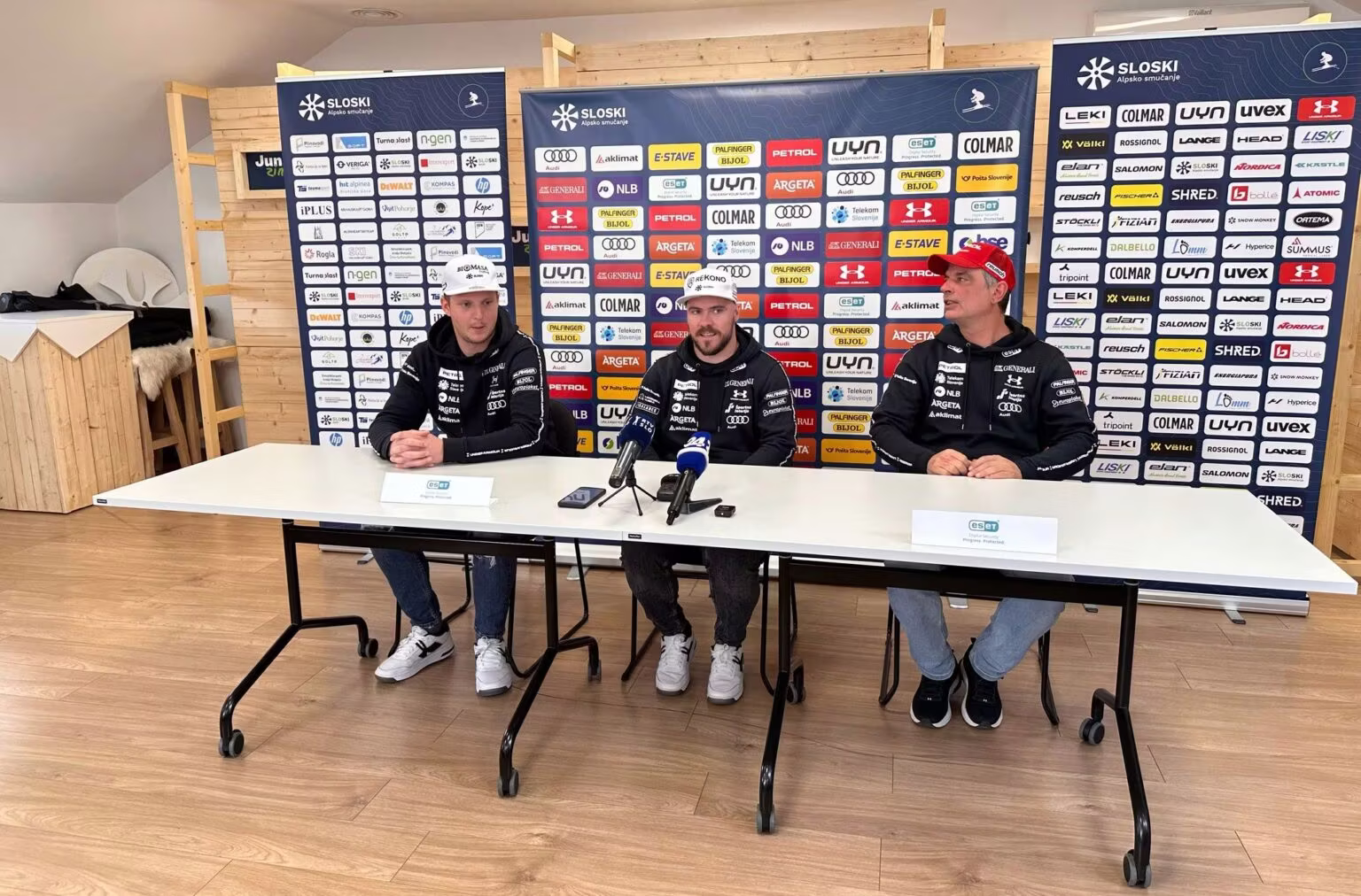 Izjemna slovenska ekipa v hitrih disciplinah. Foto: Sloski