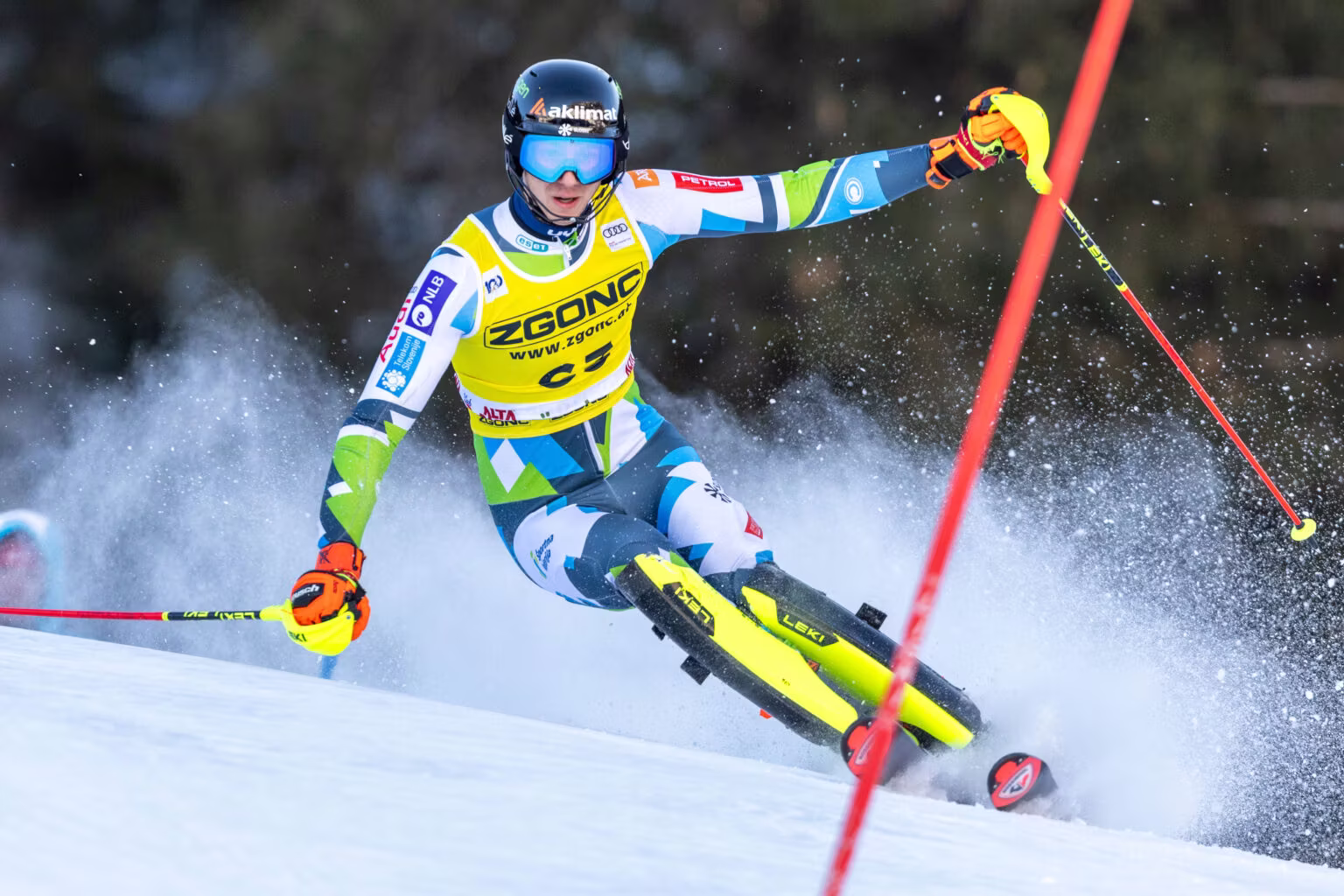 Tijan Marovt v Alta Badii. Foto. Gepa