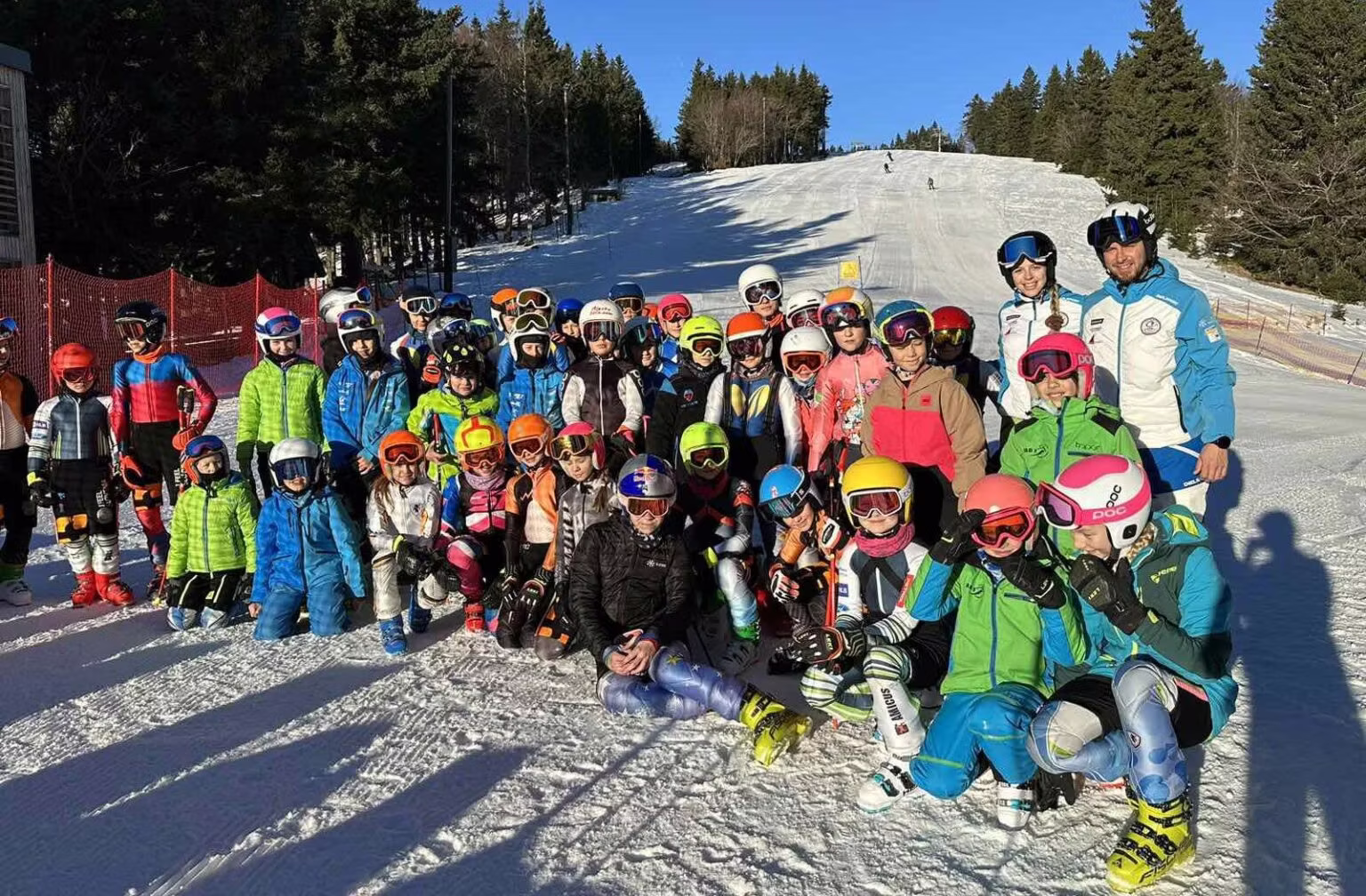 Kamp kategorije U12 na Kopah. Foto: Sloski