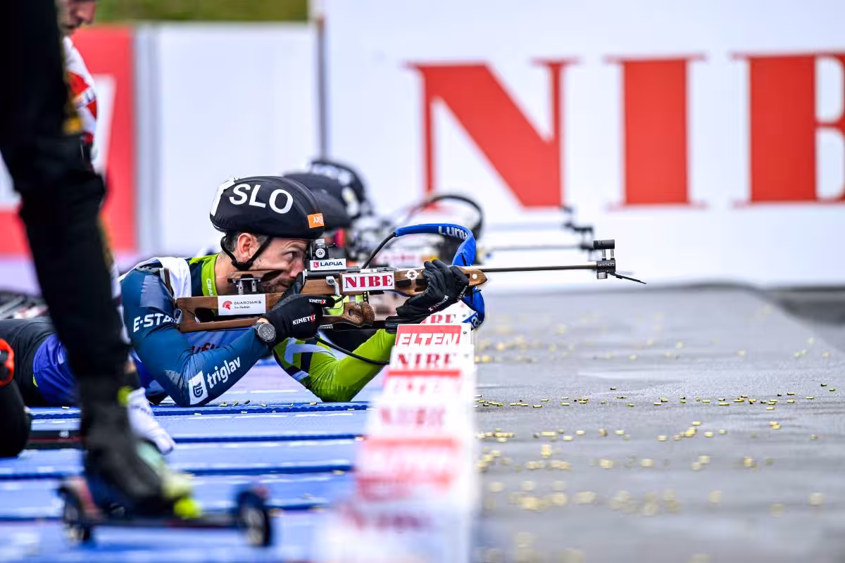 Jakov Fak je bil tudi v nedeljo blizu finala. Foto: Authamayou Leo/NordicFocus.