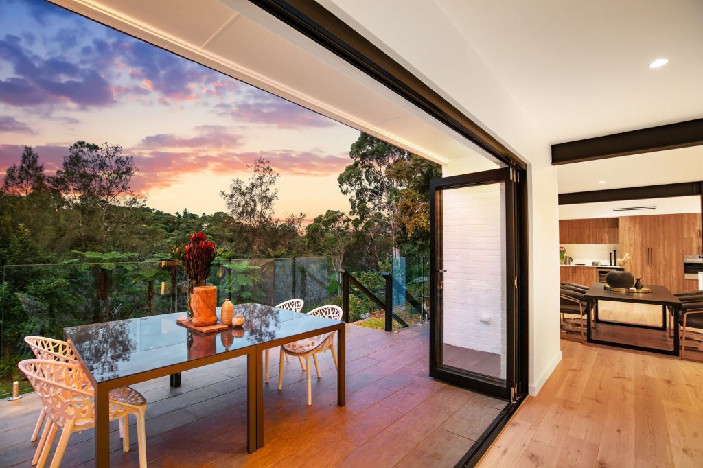 Deck and living area of a completed FLIPRO presale renovation