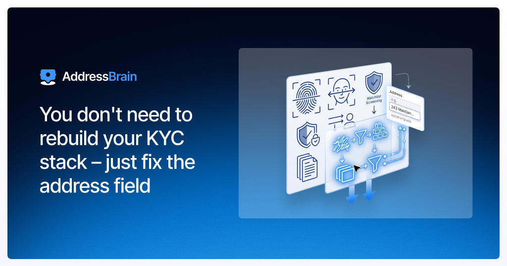 You %%don't need to%% rebuild your KYC stack – just fix the address field