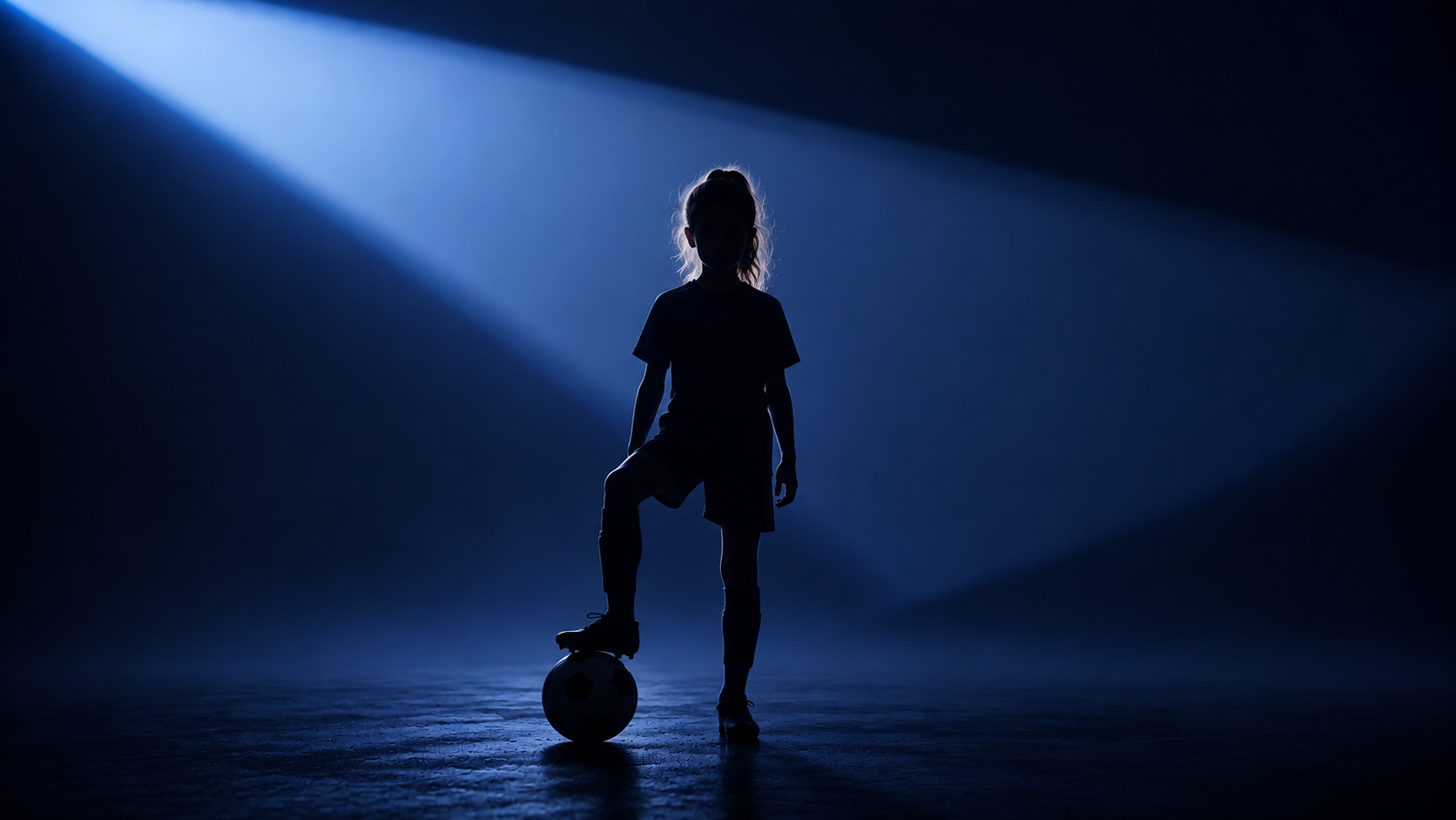 Ung fotbollsspelare