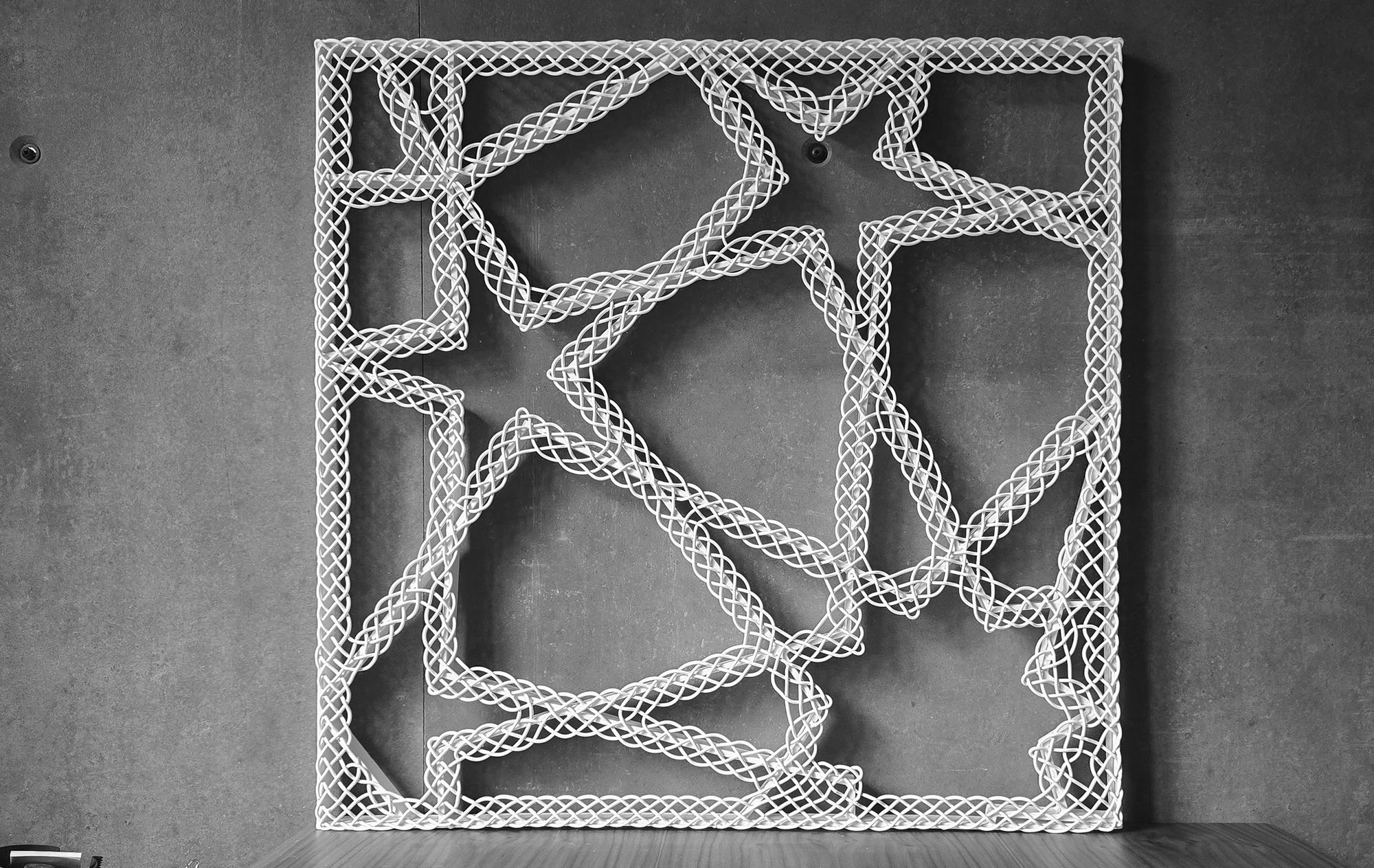 Embassy Turkey — physical mockup of a single screen panel