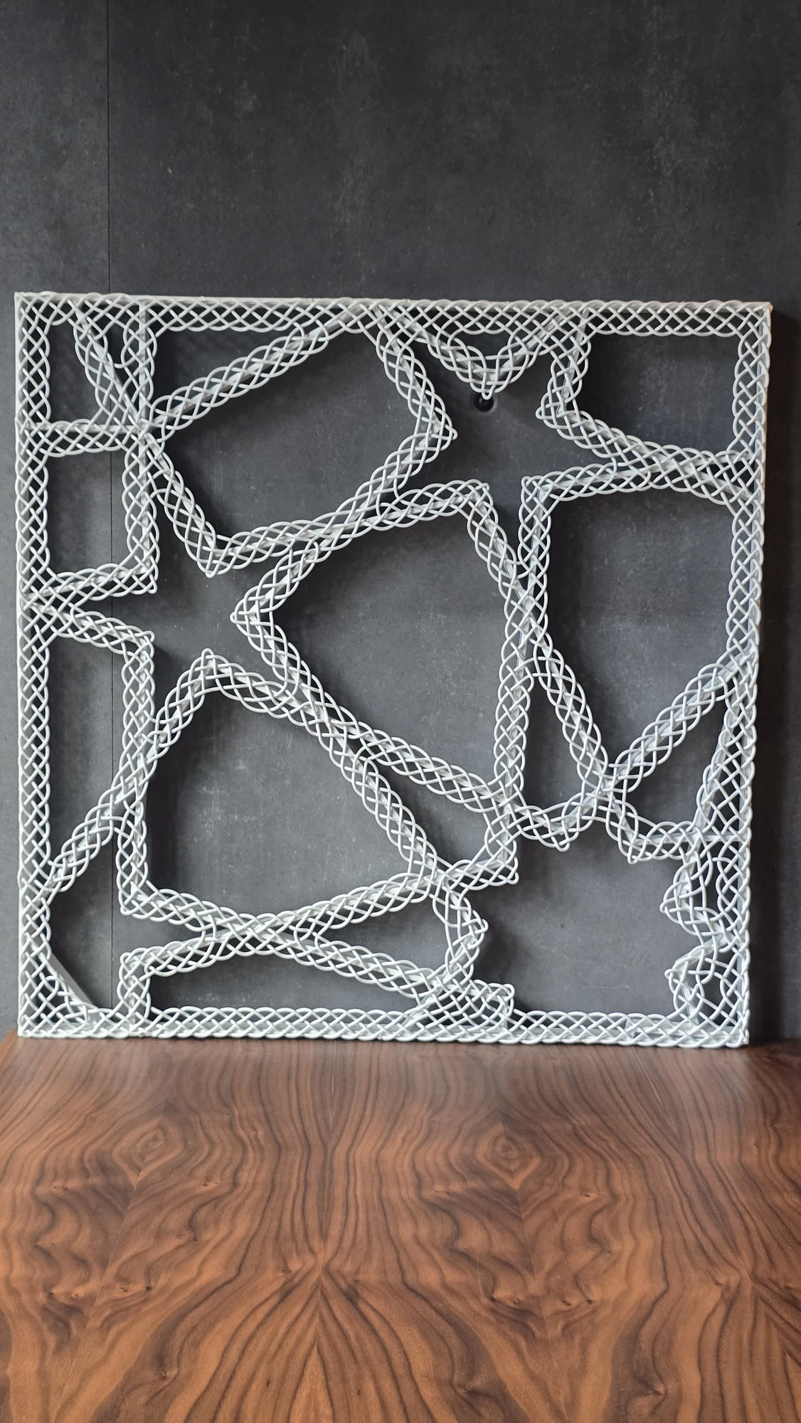 Embassy Turkey — screen panel mockup against timber
