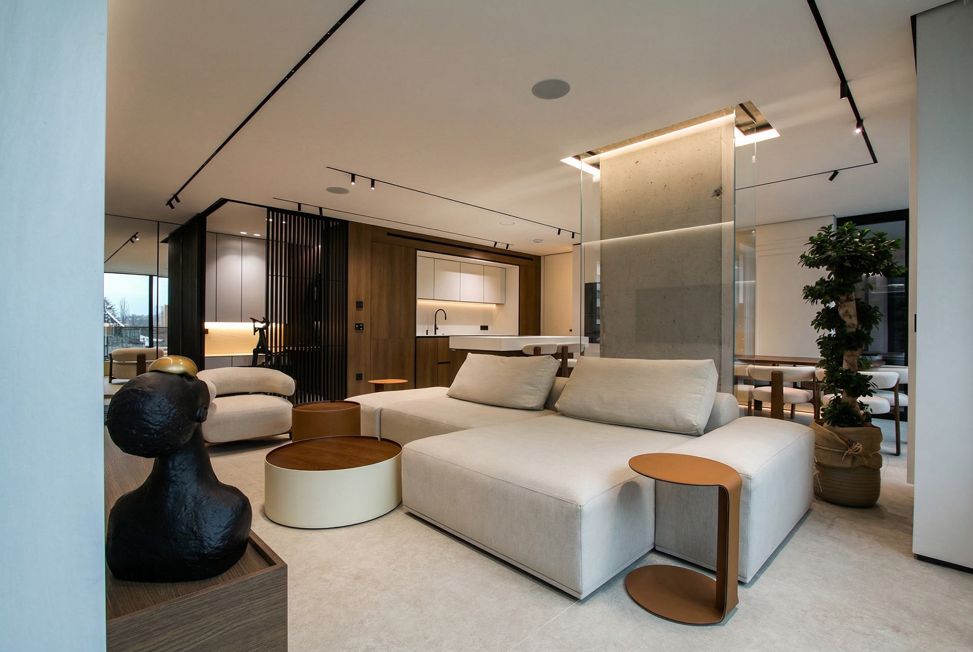 RUH A43 — sofa and side tables