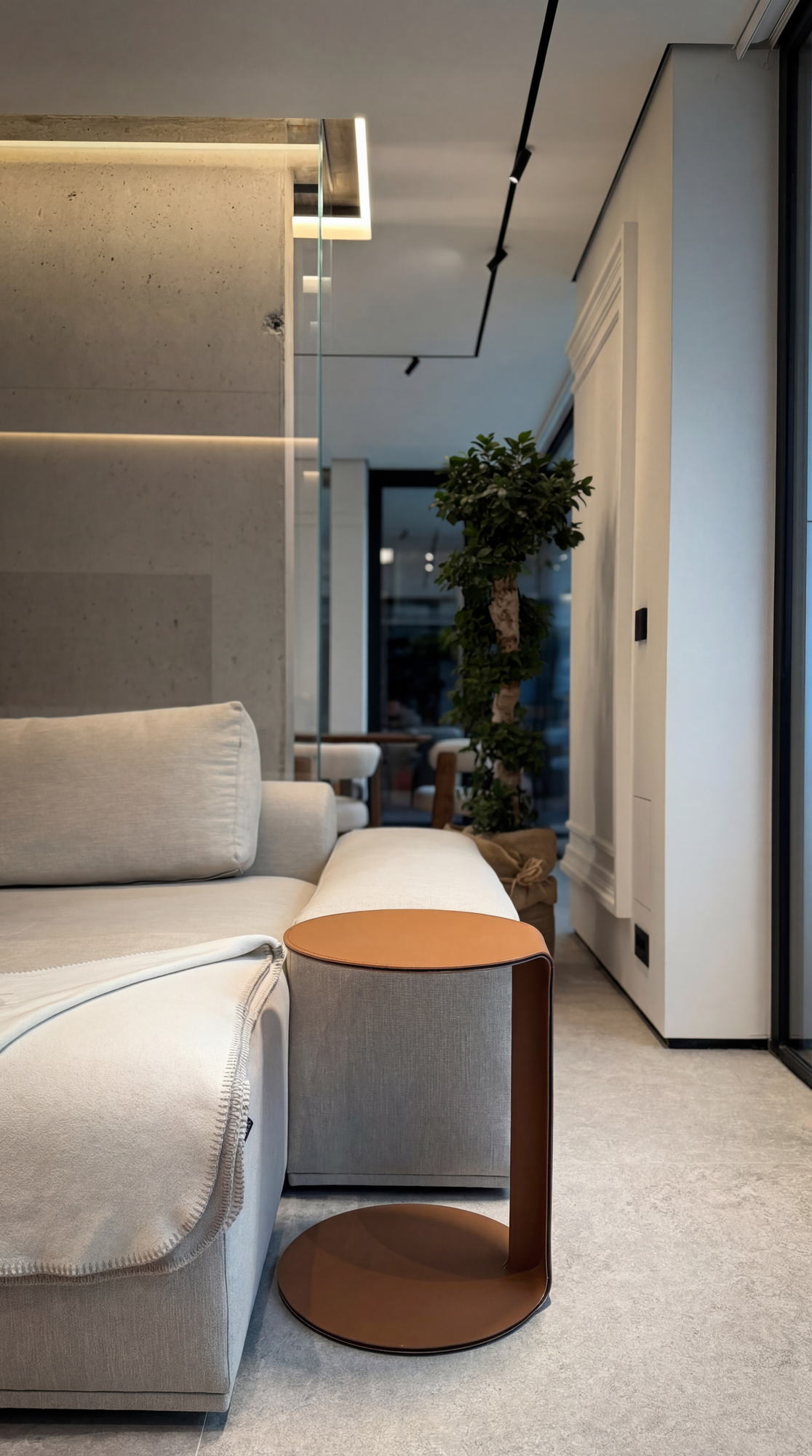 RUH A43 — armchair and side table