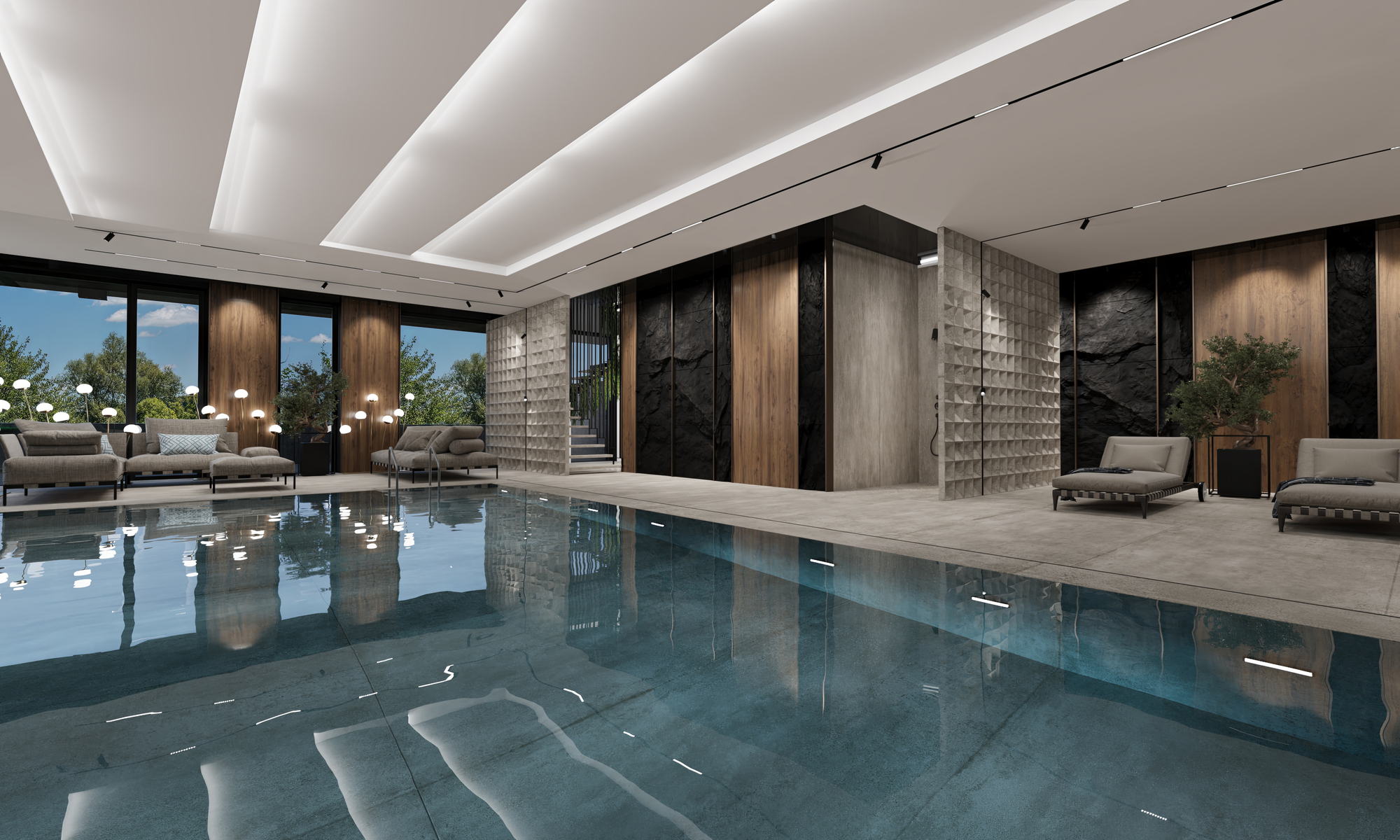 RUhomes Botanic Garden — the indoor swimming pool