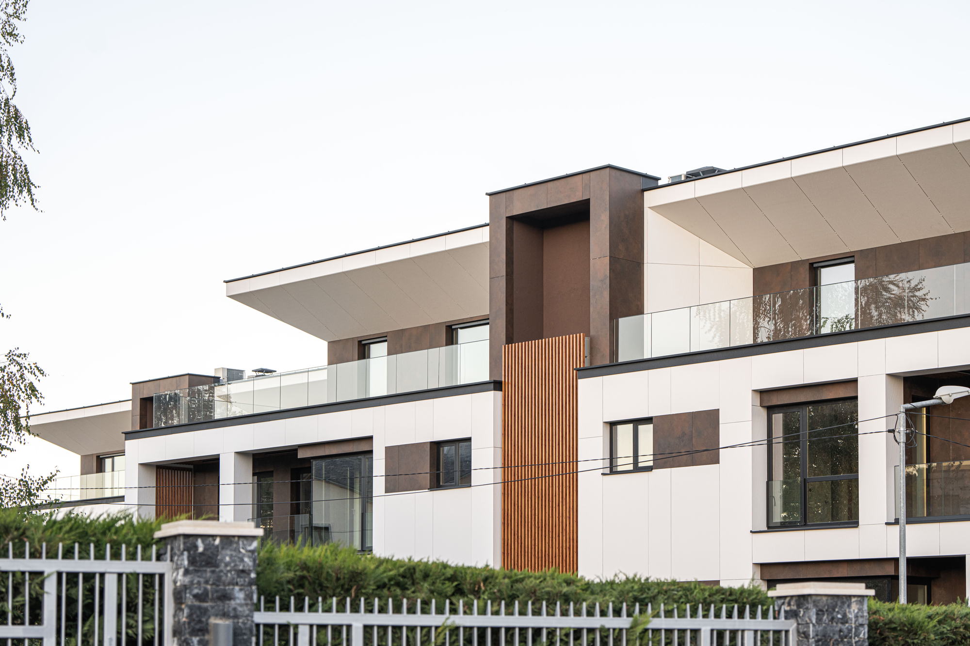 The Royal Residence — loggias and timber cladding