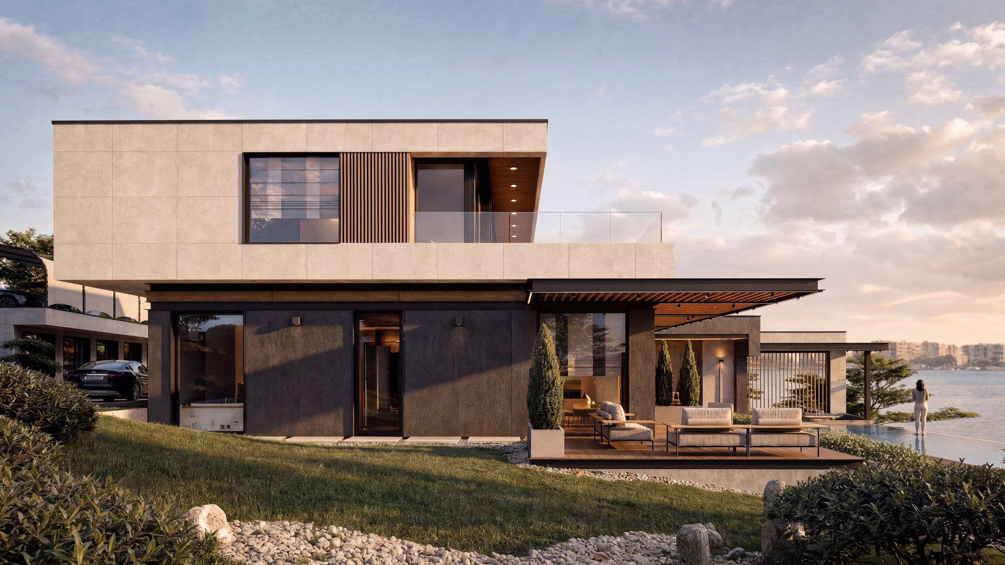 Sea house — the house in its setting