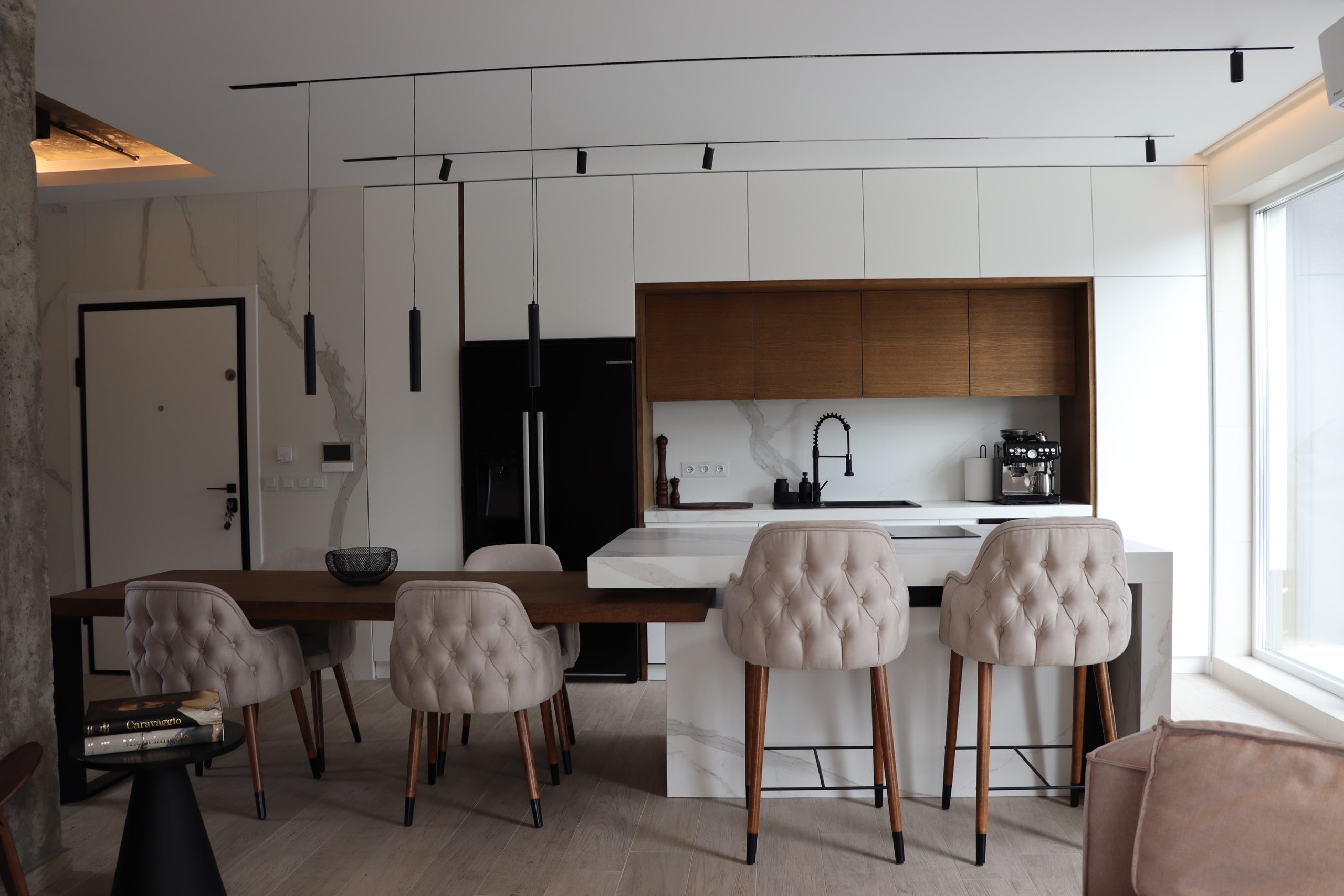 An apartment interior in a Sofia development, recorded on completion.
