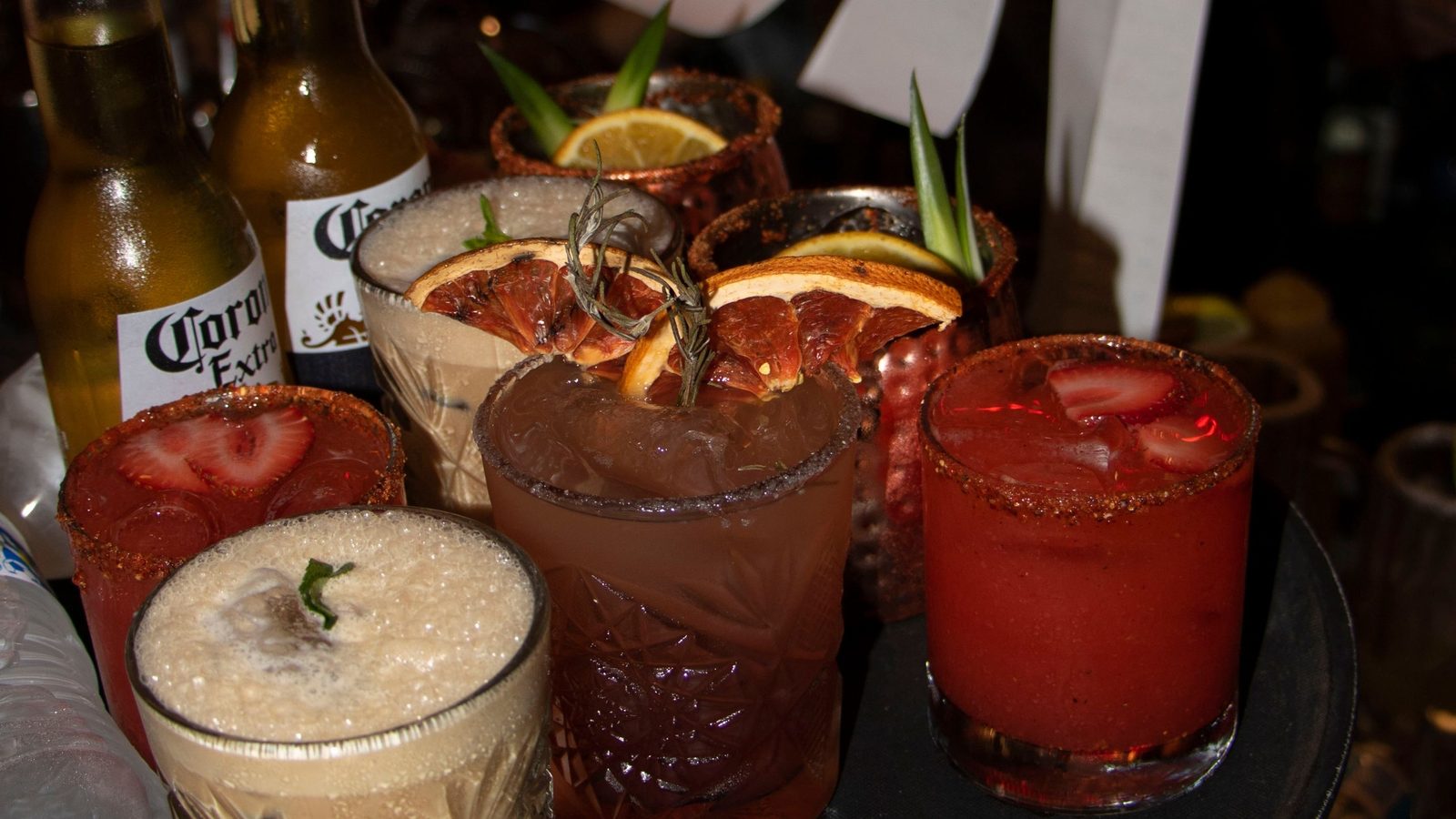 Coctelería y micheladas de la casa en Zitla Playa, Playa del Carmen