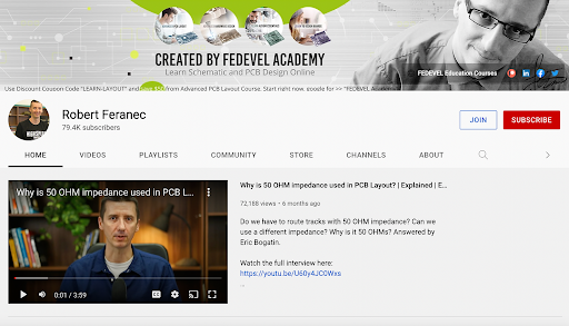 Robert Feranec's channel.