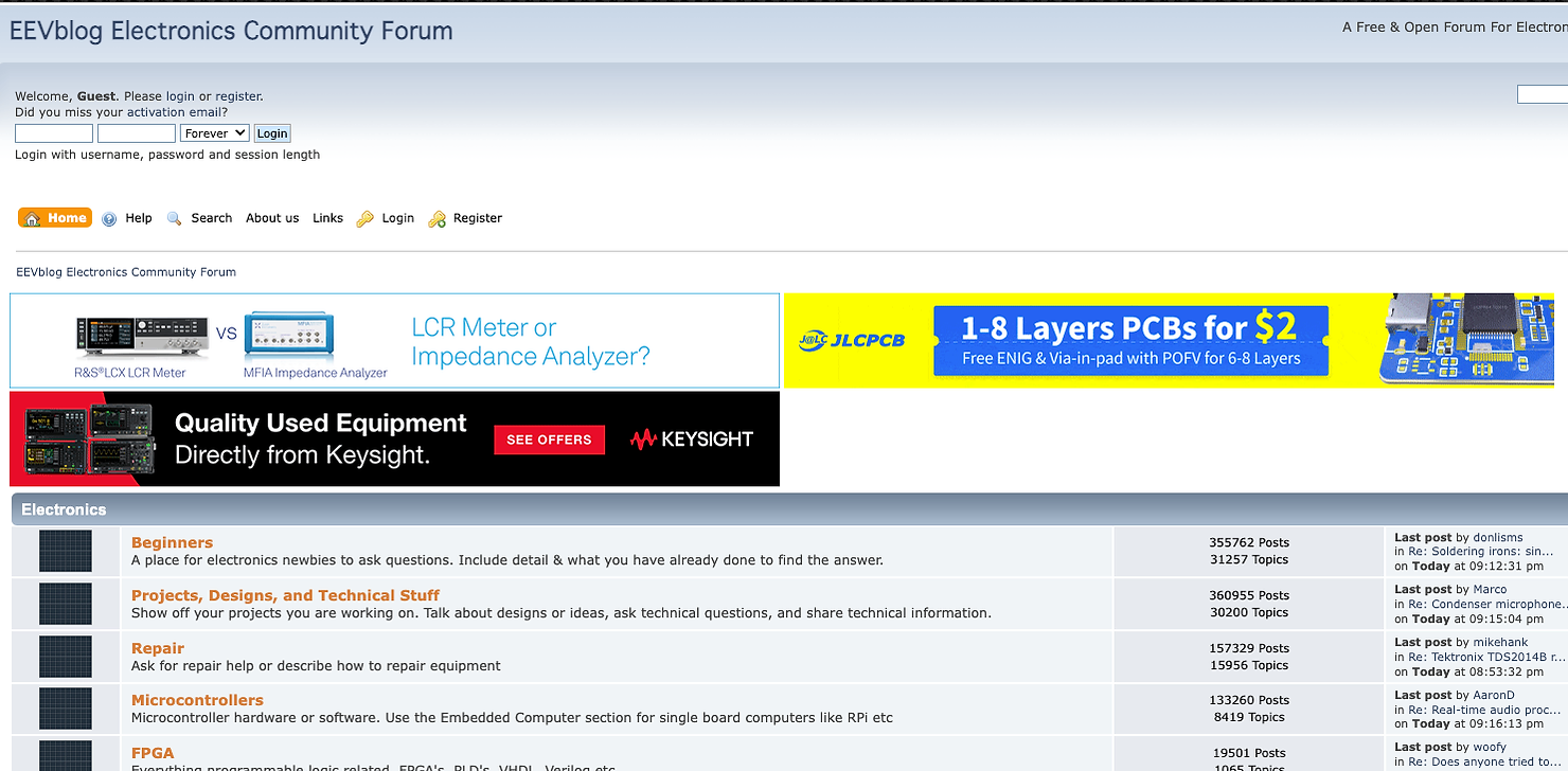 EEVblog Electronics Community Forum.