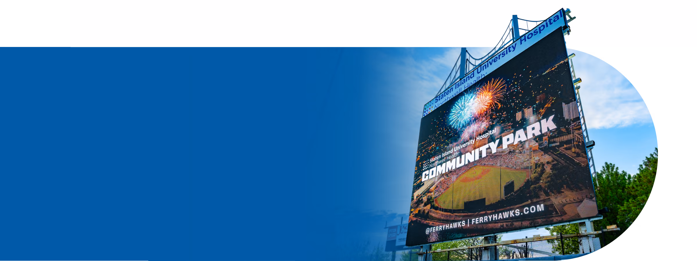 Staten Island University Hospital LED Videoboard