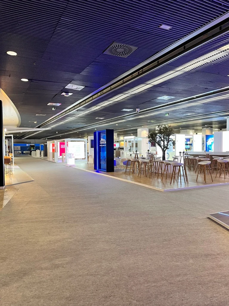 Scène du congrès EuroPCR au Palais des Congrès de Paris.