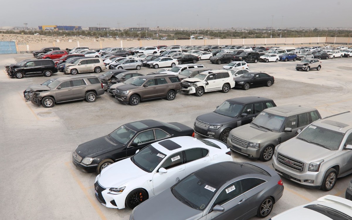 image of community event at an auto dealership
