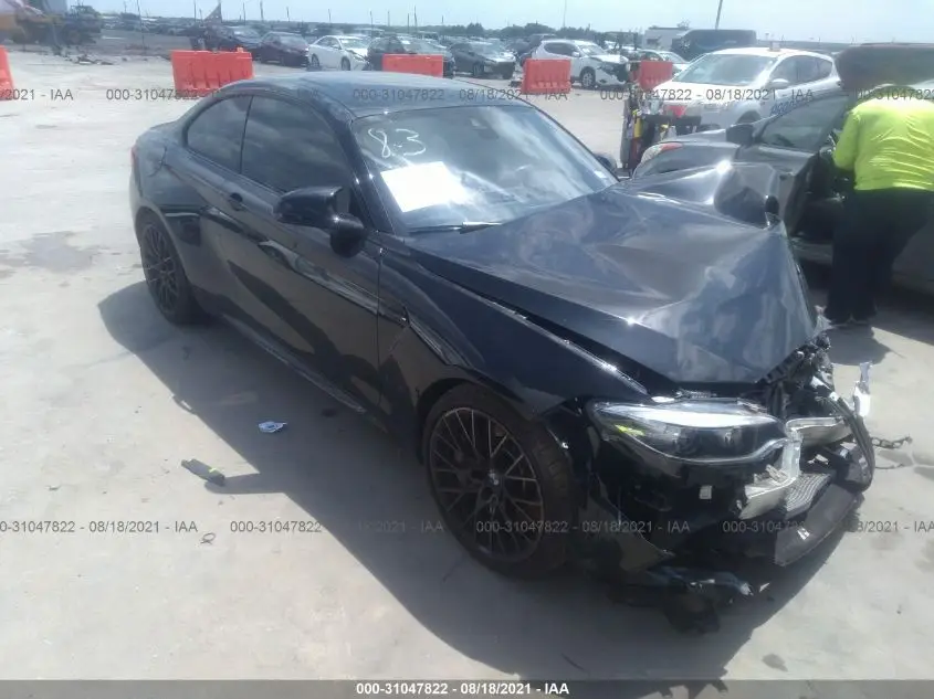 BMW M2 2021 Black — VIN WBS2U7C09M7G44607