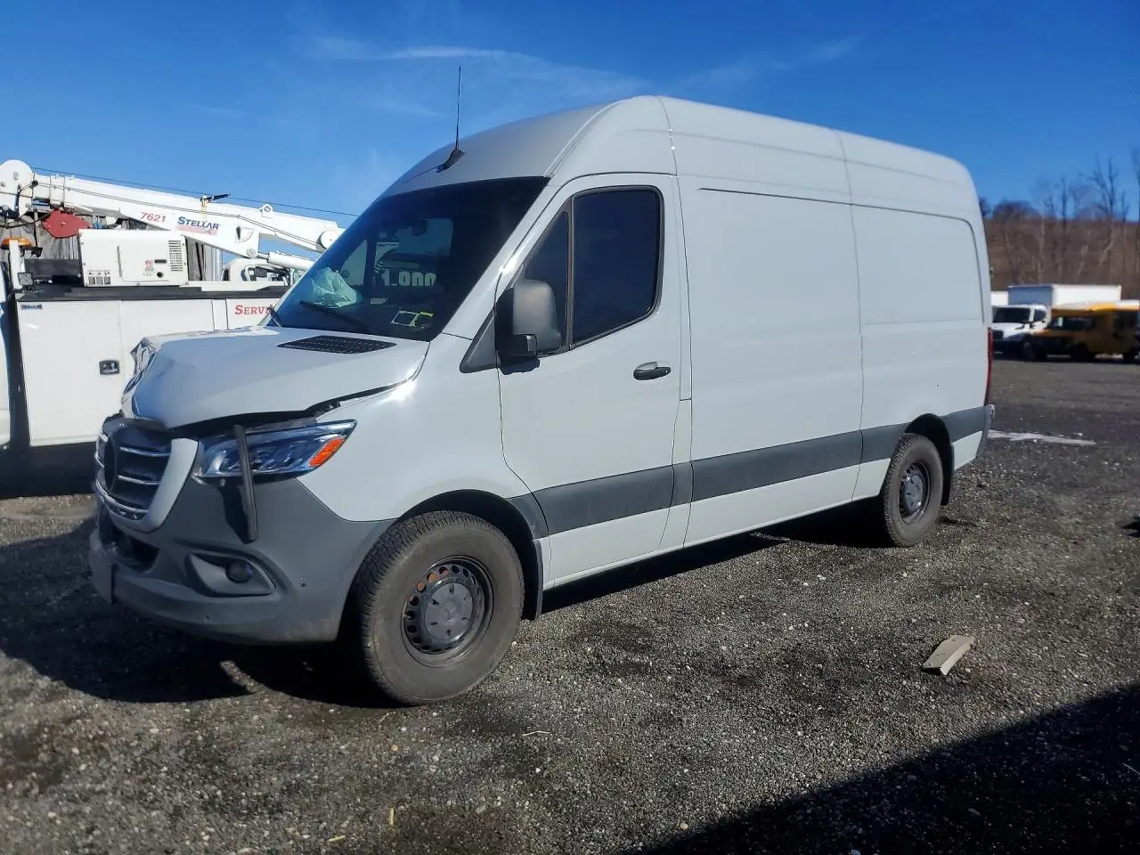 Mercedes Benz Sprinter 2023 Gray — VIN W1Y4NBHY3PT119013