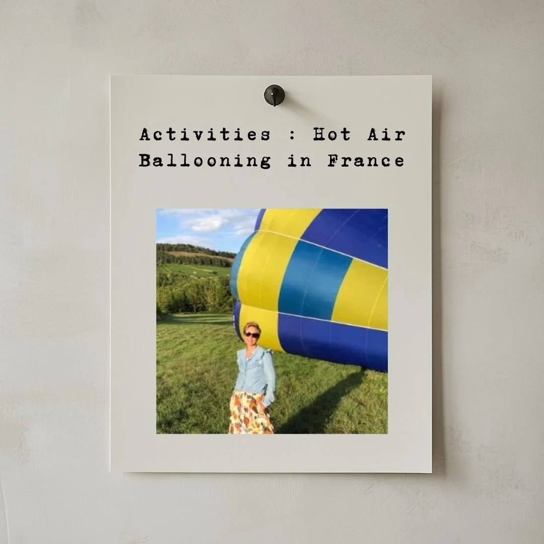 Activities : Hot Air Ballooning in France